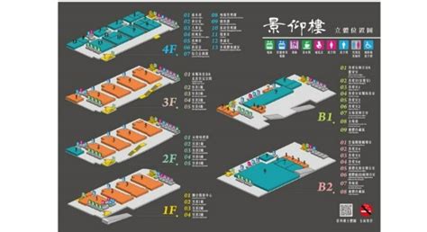 一殯地圖|館區空間指引圖/樓層指引圖